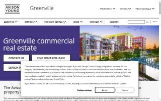 Avison Young of Greenville website