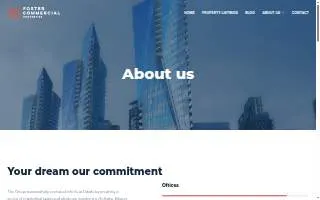 Foster Commercial Properties website