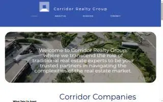 Corridor Realty Group website