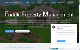 Friddle Property Management LLC website