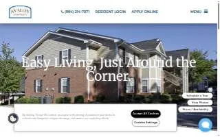 Avalon Apartments website