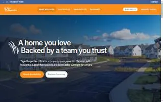 Tiger Properties of Clemson, LLC website