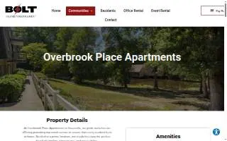 Overbrook Place Apartments website