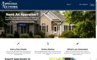 The Appraisal Network website