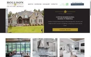 Hollison Homes website