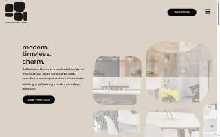 Cobblestone Homes website