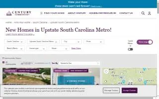 Upstate Studio by Century Complete website
