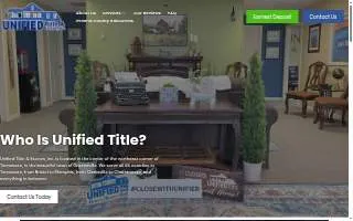 Unified Title & Escrow website