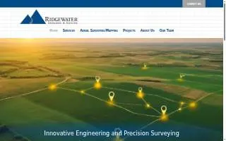 Ridgewater Engineering & Surveying website