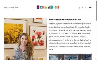 Urban Digs website