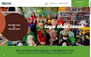 The Elephant's Trunk of Greenville website