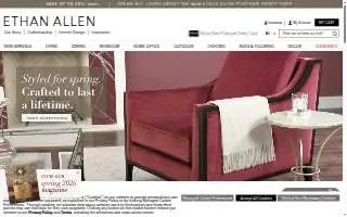 Ethan Allen of New York website