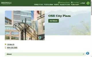 One City Plaza website