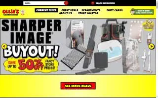 Ollie's Bargain Outlet of Greenville website