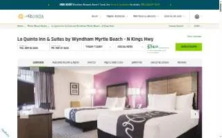La Quinta Inn & Suites by Wyndham Myrtle Beach - N Kings Hwy website