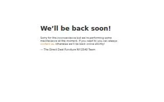 Direct Deal Furniture website