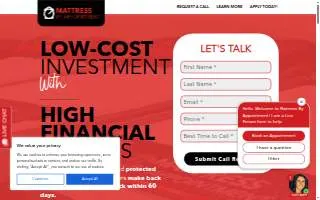 Mattress By Appointment LLC website