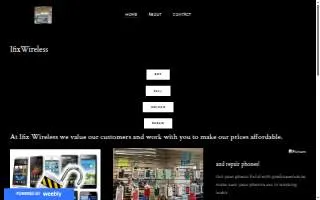 Ifix Wireless website