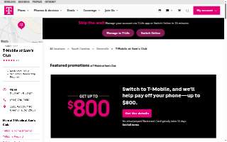 T-Mobile at Sam's Club