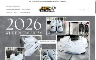 Grail Central, Sneakers and Streetwear website