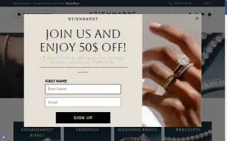 Stienhardt & Stones website