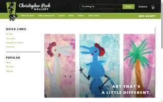 Christopher Park Gallery website