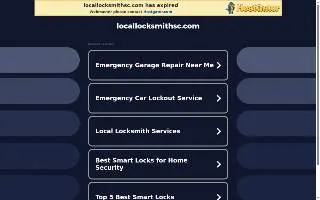 Local Locksmith of Greenville website