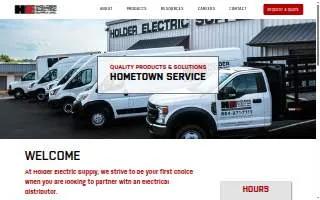 Holder Electric Supply Inc. website