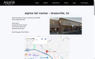 Alpine Ski Center website