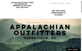 Appalachian Outfitters SC Inc. website