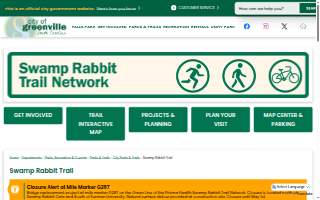 Swamp Rabbit trail
