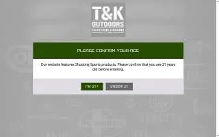 T & K Outdoors of Spartanburg website