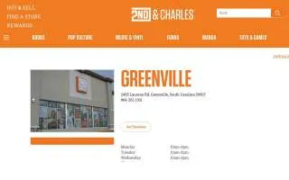 2nd & Charles of Greenville website
