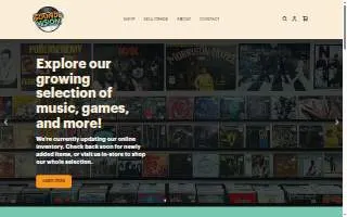 Sound & Vision - Records, Games, Movies, and More! website