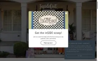 Inside Out At Home website