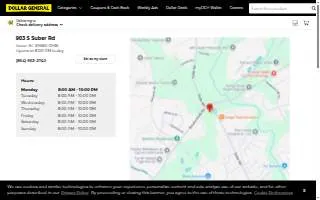Dollar General of Greer website