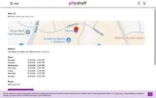 pOpshelf of Aiken website