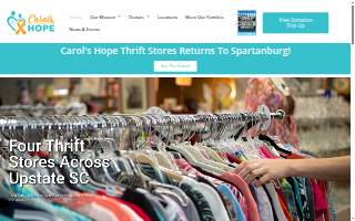 Carol's Hope for Childhood Cancer, Inc. - d/b/a Carol's Hope Thrift Stores
