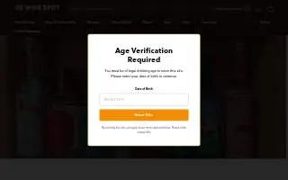 De Wine Spot website