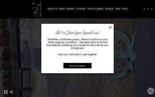 The Peddler Steak House website
