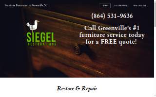 SIEGEL RESTORATIONS: Greenville Furniture Restoration and Refinishing