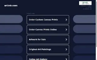 White Rabbit Fine Arts Gallery website