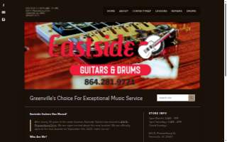 Eastside Guitars & Drums website