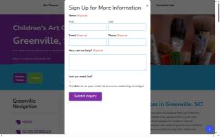 Children's Art Classes - Greenville, SC