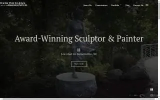 The Pate Studio and Gallery website