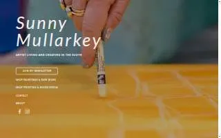 Sunny Mullarkey Studio website