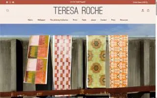 Teresa Roche Art & Textiles website