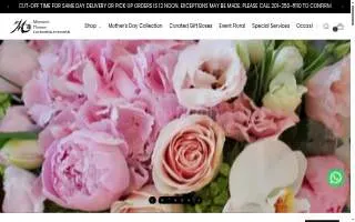 Monsoon Flowers of Cresskill website