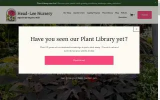Head-Lee Nursery Inc. website