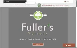 Fullers Retail and Wholesale Nursery website